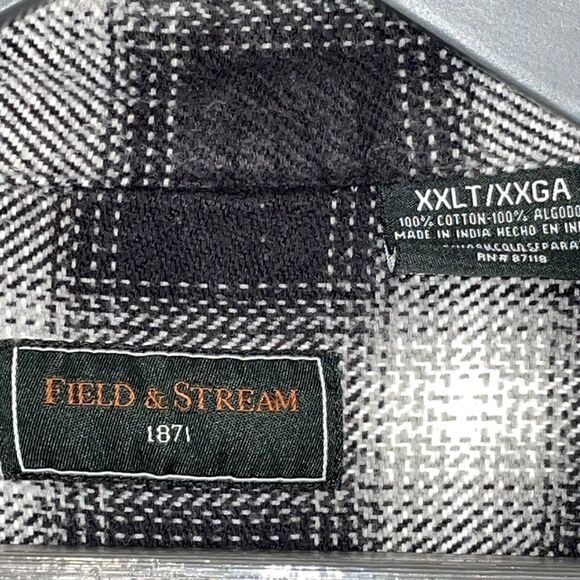 Mens Shirt XXL Flannel Plaid Jacket Skater Grunge Streetwear Fall Western - Picture 5 of 5